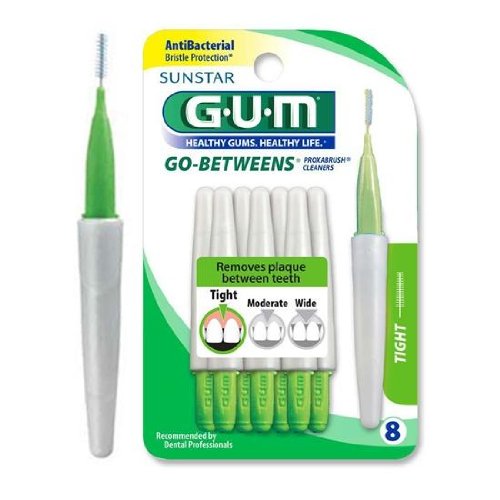 GUM GO BETWEEN CLEANER TIGHT 8CT