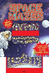 Space Mazes: A Mini Maze Book (Magic Color Books)