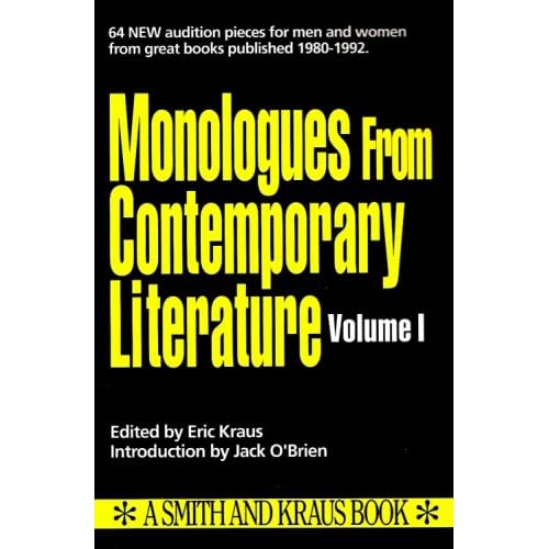 Monologues from Contemporary Literature (Monologue Audition Series)