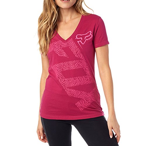 Fox Racing Womens Angled V Neck Short-Sleeve Shirt