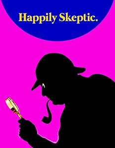 Happily Skeptic Funny Quote Cover by Enrico Deguzman