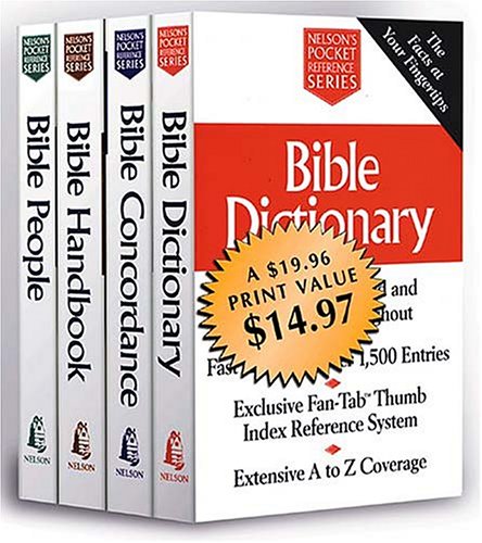 Nelson's Pocket Reference Set 4-pack Nelson's Pocket Reference Series by Nelson Reference Books