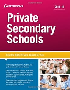 Private Secondary Schools 2014-15 by Peterson's