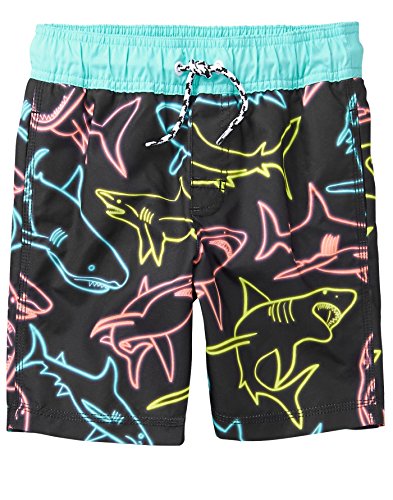 Algopix Similar Product 17 - Gymboree Little Boys Swim Trunks neon