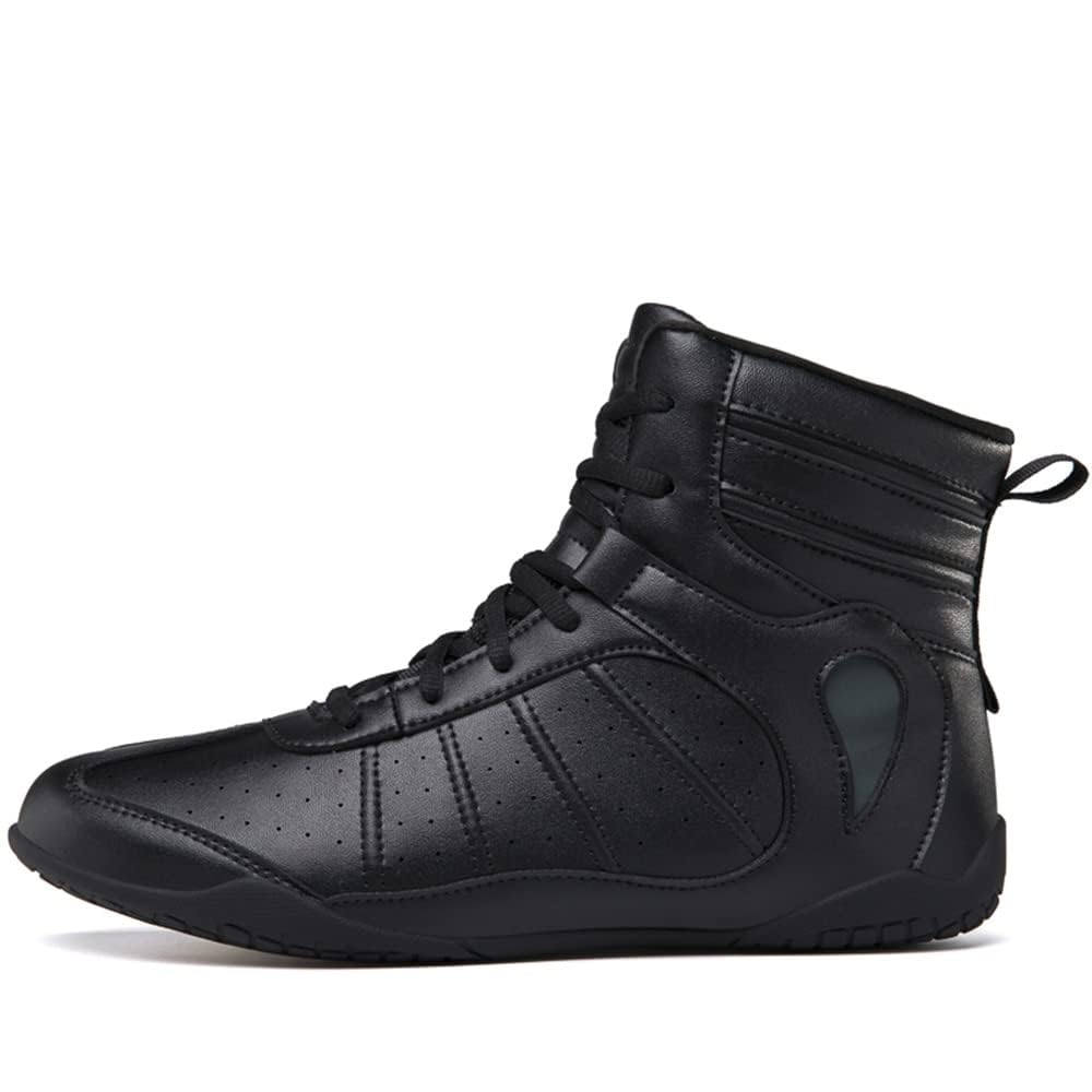 Mens Womens Boxing Boots Fashion Boxers Fitness Sneakers Breathable Sparring Trainers Mesh Wrestling Athletic Shoes_vogvips.com