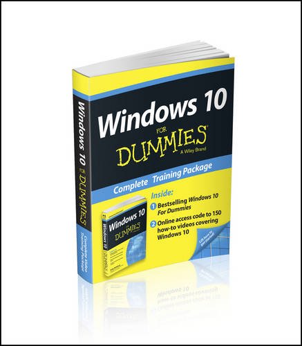 Windows 10 For Dummies Book + Online Videos Bundle by Andy Rathbone