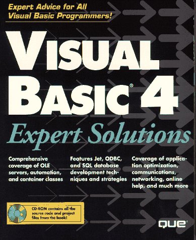 Visual Basic 4 Expert Solutions/Book and Cd-Rom by Steve Potts