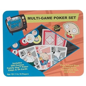 Click to buy Family Guy games: Poker Set from Amazon!