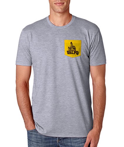 

Valparaiso University Valpo Crusaders Pocket Tee Watermark Design (Black)