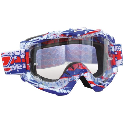 

Progrip 3303 Graphics Adult MX Motorcycle Goggles Eyewear - America