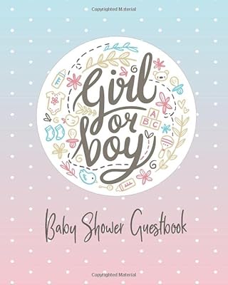 Girl or Boy Baby Shower Guestbook