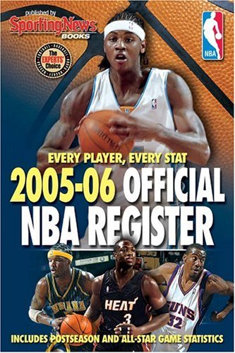 Sporting News Official NBA Register: 2005-2006 Edition by Trish Garner