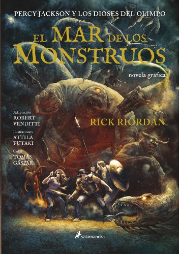 Percy Jackson y los Dioses del Olimpo II : El mar de los monstruos by Rick Riordan