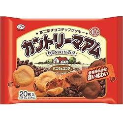 不二家 カントリーマアム(バニラ&ココア) 20枚