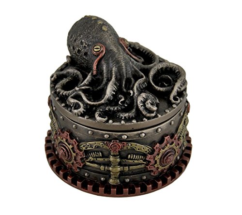 Steampunk Octopus Trinket Box