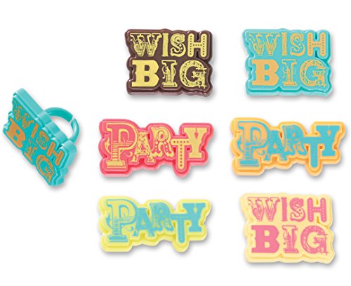 

DecoPac Party & Wish Big Cupcake Rings (12 Count)
