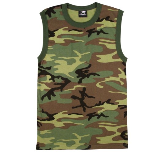 Rothco Camouflage Muscle T-Shirt