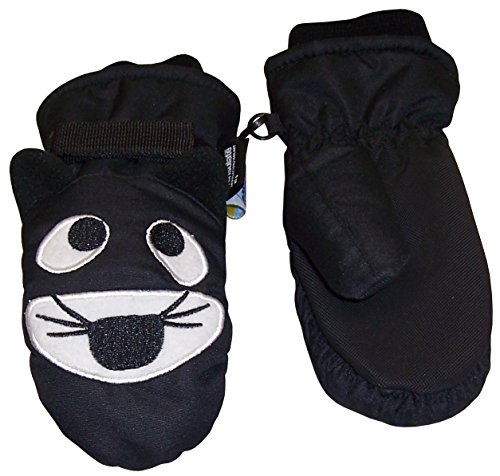N'Ice Caps Boys Cute Animal Faces Thinsulate Waterproof Mittens