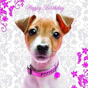 New 90 Jack Russell Anniversary Card