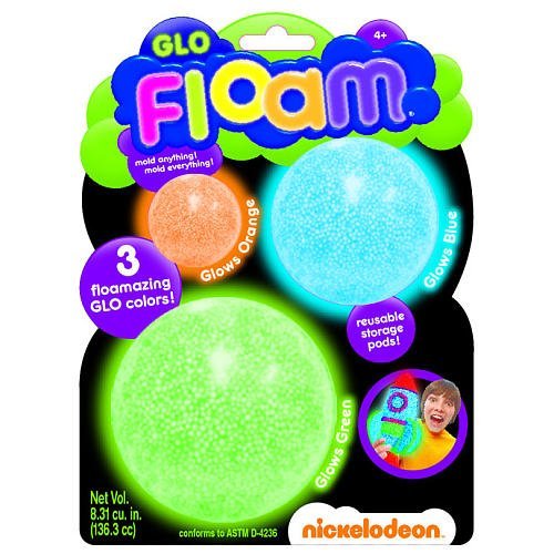 Nickelodeon Glo Floam Multi-Pack