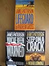 James Patterson Lifeguard, Step on a Crack, You've Been Warned (3 Paperbacks)