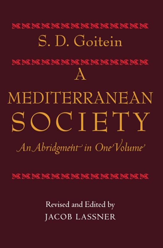 Mediterranean Society, An Abridgment in One Volume by S. D. Goitein