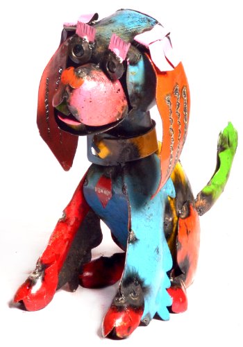 Algopix Similar Product 12 - Lucca Decor ZOO105 Recycled Tin Lady