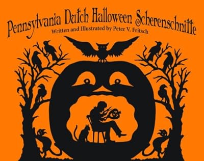 Pennsylvania Dutch Halloween Scherenschnitte
