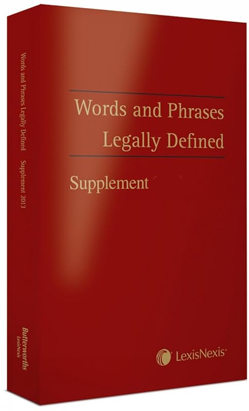 Words and Phrases Legally Defined 2012 Supplement by Na
