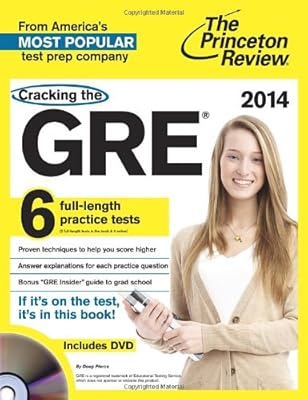 Cracking the GRE with 6 Practice Tests &amp; DVD, 2014 Edition