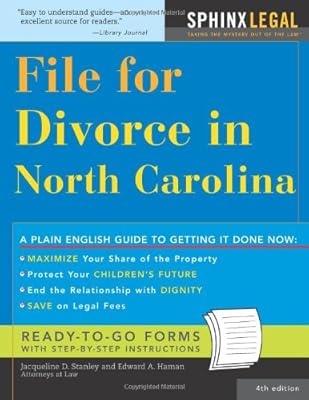 File for Divorce in North Carolina (Legal Survival Guides)