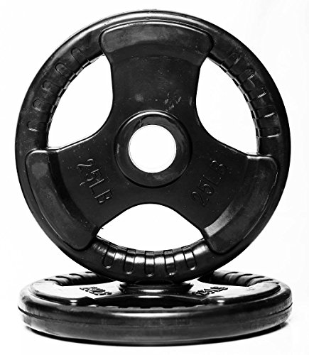 Olympic Rubber Grip Plates