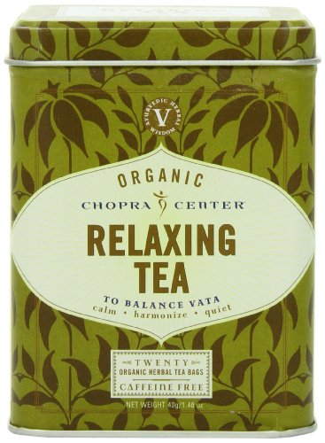 Chopra Center Organic Herbal Tea, Relaxing, 20 Tea Bags