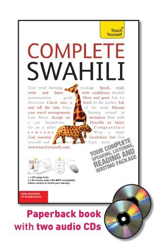 Complete Swahili with Two Audio CDs: A Teach Yourself Guide (TY: Language Guides) by Joan Russell