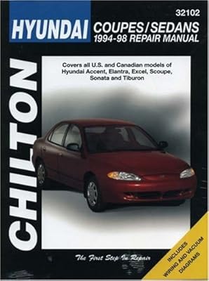 Hyundai Coupes and Sedans, 1994-98 (Chilton's Total Car Care Repair Manuals)