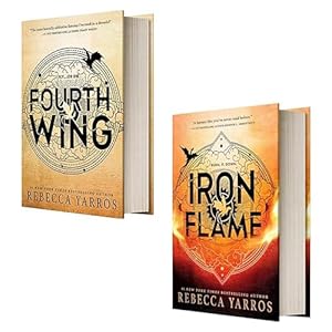 The Empyrean Series 2 Books Collection Set By Rebecca Yarros (Fourth Wing, Iron Flame)
