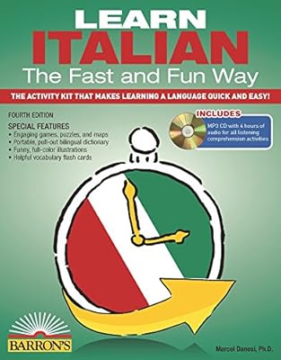 Learn Italian the Fast and Fun Way with MP3 CD: The Activity Kit That Makes Learning a Language Quick and Easy!