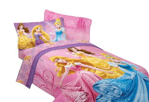 

Disney Princesses Bed Sheet Set Sparkling Elegance Bedding