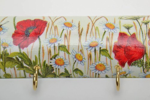 

Wall Mounted Towel Hanger with Four Hooks