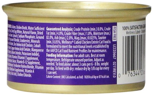 

Wellness Natural Grain Free Wet Canned Cat Food