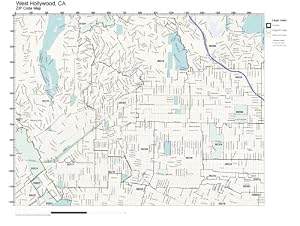 West Hollywood Zip Code Map – WEST HOLLYWOOD, California ZIP Codes – PABZWV
