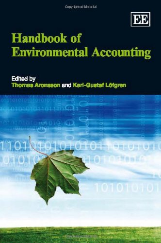 Handbook of Environmental Accounting by Thomas Aronsson