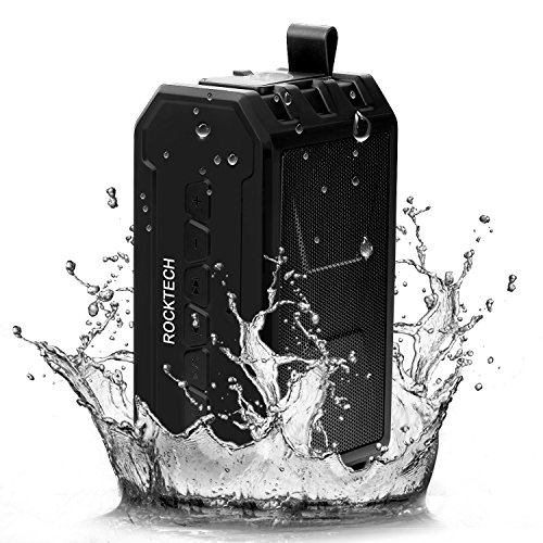 Bluetooth Speakers, IPX45 Waterproof Wireless Stereo Portable Outdoor Bluetooth Speaker 4.0 with Handsfree Speakerphone /3.5mm Jack/ 2 X 3.5W Speakers/ 2000 mAh Rechargeable Battery, Support TF Card