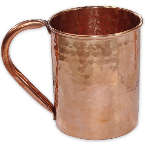 Copper Moscow Mule Mug Hammered Lacquered Finish