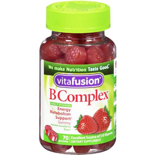 vitafusion b complex gummy vitamins for adults, new value pack