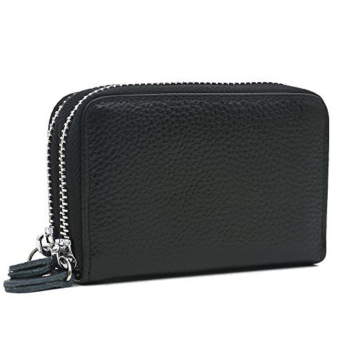 Credit Card Wallet,YOUNA Rfid Blocking Genuine Leather Credit Card Holder for Women