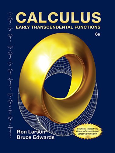 Calculus: Early Transcendental Functions by Ron Larson