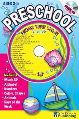 Preschool Sing Along Activity Book with CD: Songs That Teach Preschool (Sing Along Activity Books)