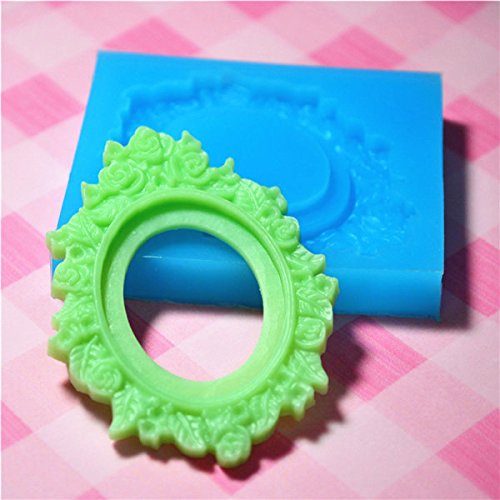 Ornate Victorian Frame Setting Silicone Push Mold