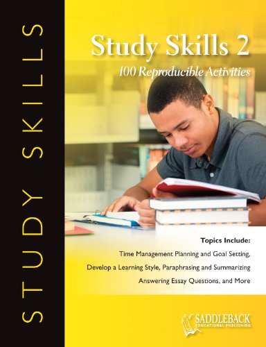 Study Skills 2 Reproducible Book W/ CD-ROM by Saddleback Educational Publishing